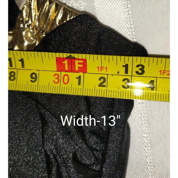 Vintage Gottex One Piece Swimsuit 12 Black White Gold Geometric Design Checkered - Picture 15 of 16